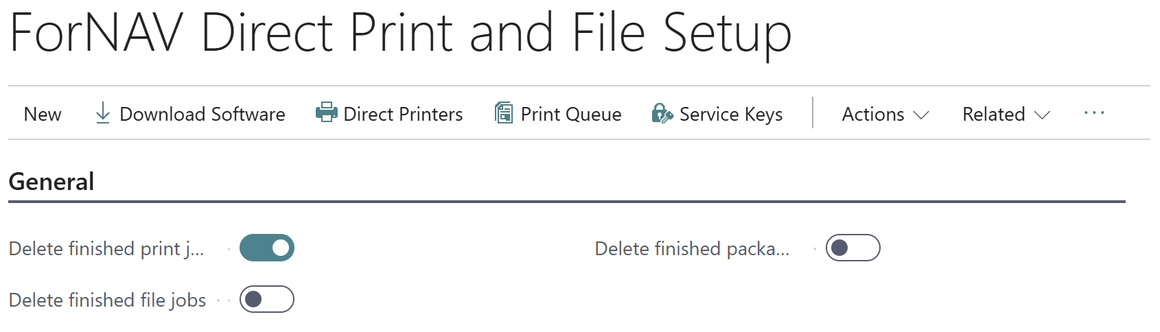 Delete jobs